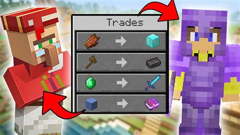 15 to 1. . Minecraft but villagers trade op items download datapack